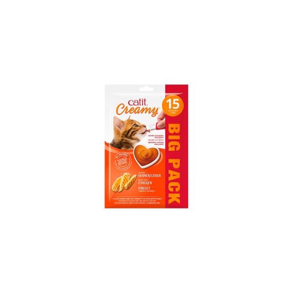 Catit Creamy Frango E Fígado 15X 10 G