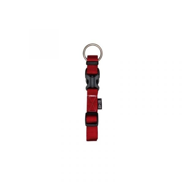 Zeus Coleira Nylon Lisa S Red