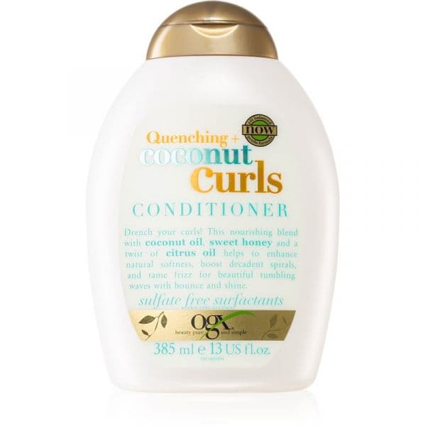 OGX Coconut Curls Condicionador para Cabelos Ondulados e Encaracolados 385ml