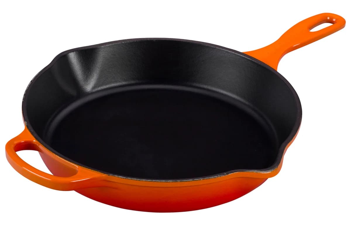 Le Creuset Skillet Frigideira Alta de Ferro Fundido 26cm Vulcânico