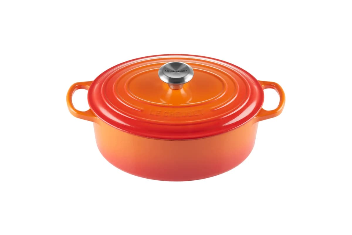 Le Creuset Tacho Oval Cocotte 27cm Laranja