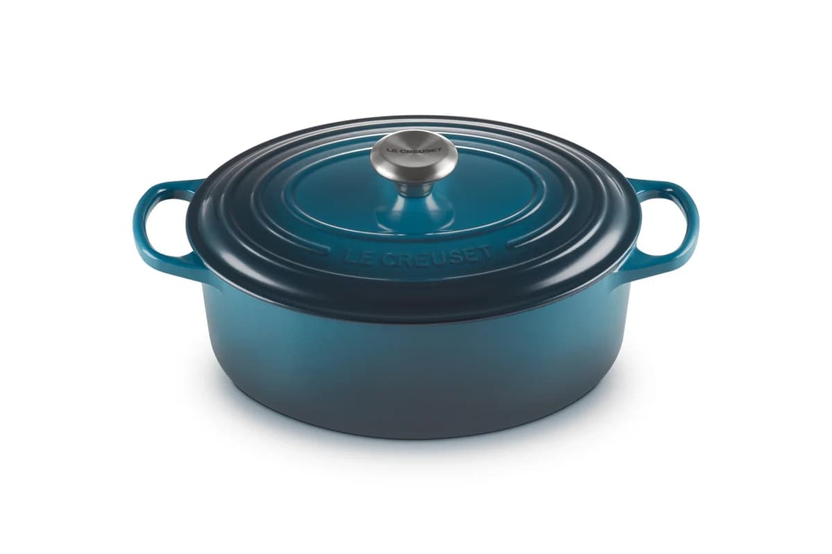 LE CREUSET - Cocotte Oval Evol. 29 Deep Teal 21178296422430