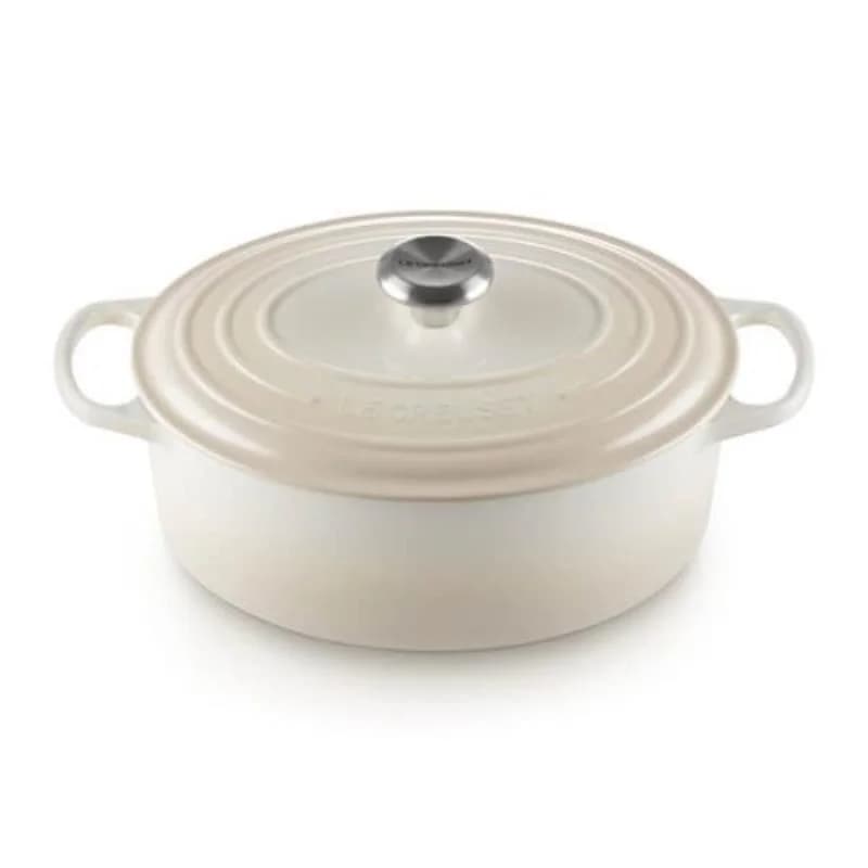 Le Creuset Tacho Cocotte Oval 29cm Merengue - Evolution - LC21178297164430