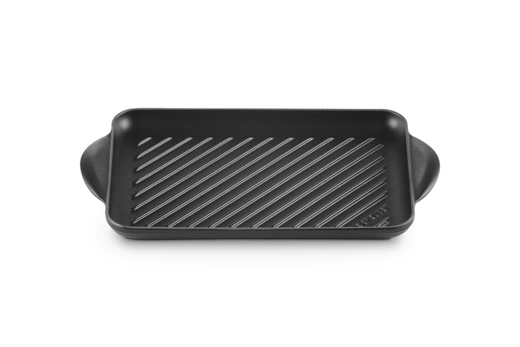 Le Creuset Grelhador Tradição Rectangular 32cm Preto