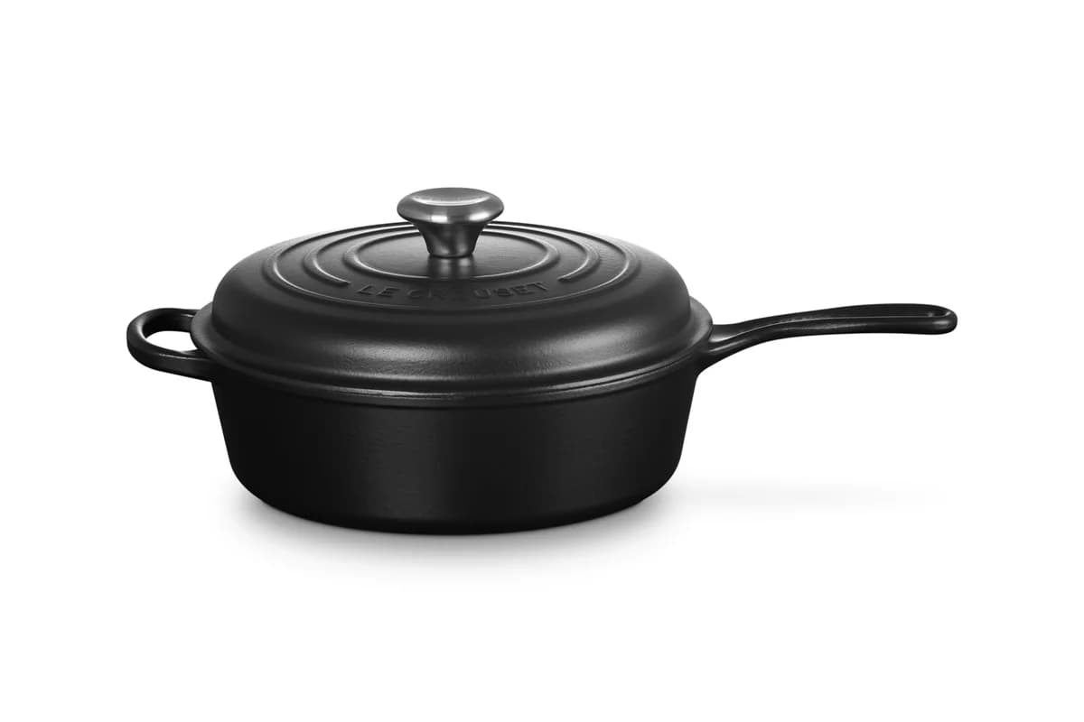 LE CREUSET - Frigideira c/ Tampa 26cm, Cassadou, Negro Mate 21079260000430