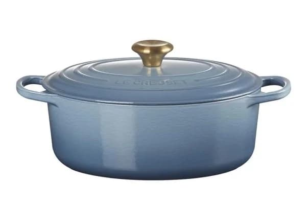 LE CREUSET - Cocotte Oval Signature 27cm Chambray 21178274344441