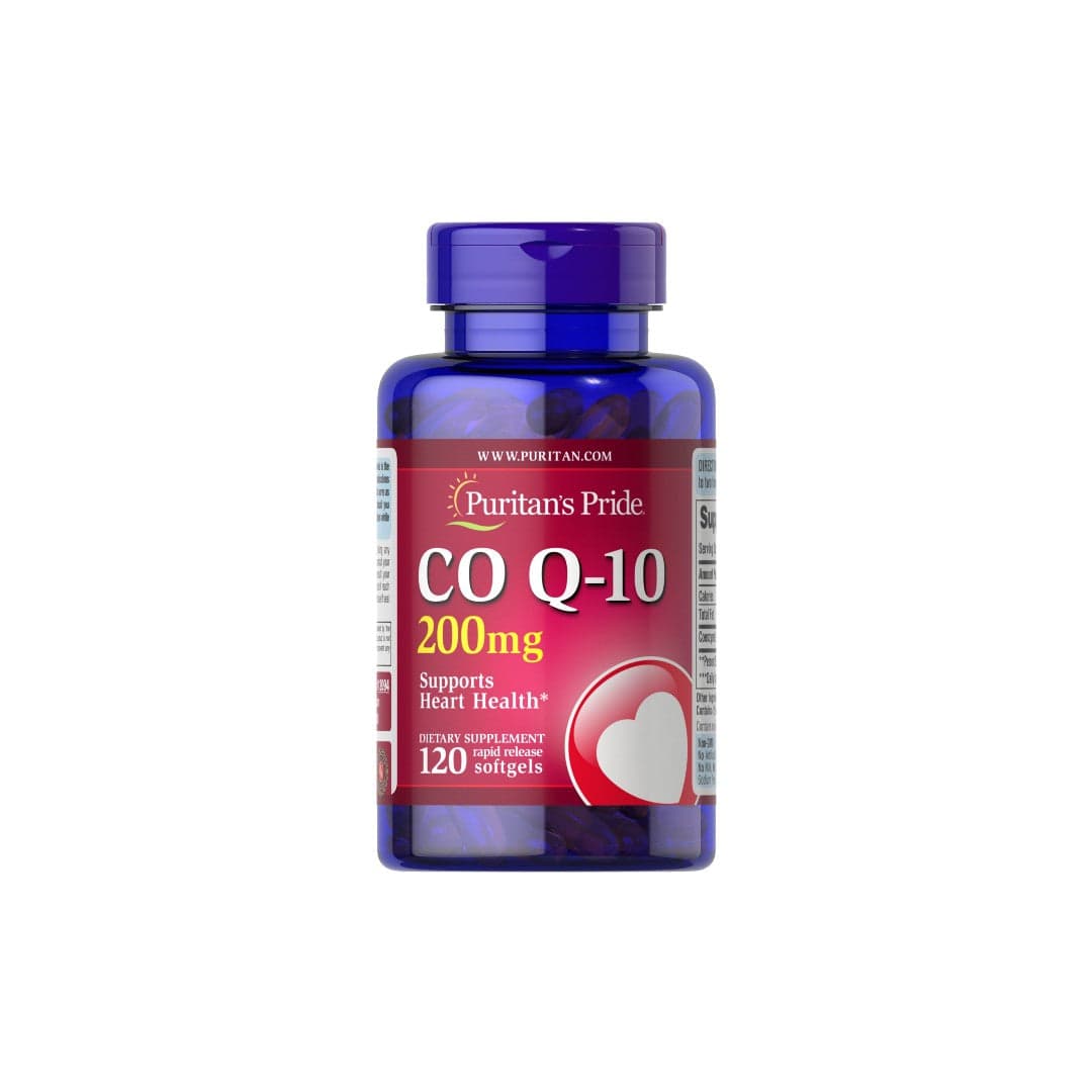 Q-SORB™ Coenzyme Co Q-10 200 mg 120 Rapid Release Softgels