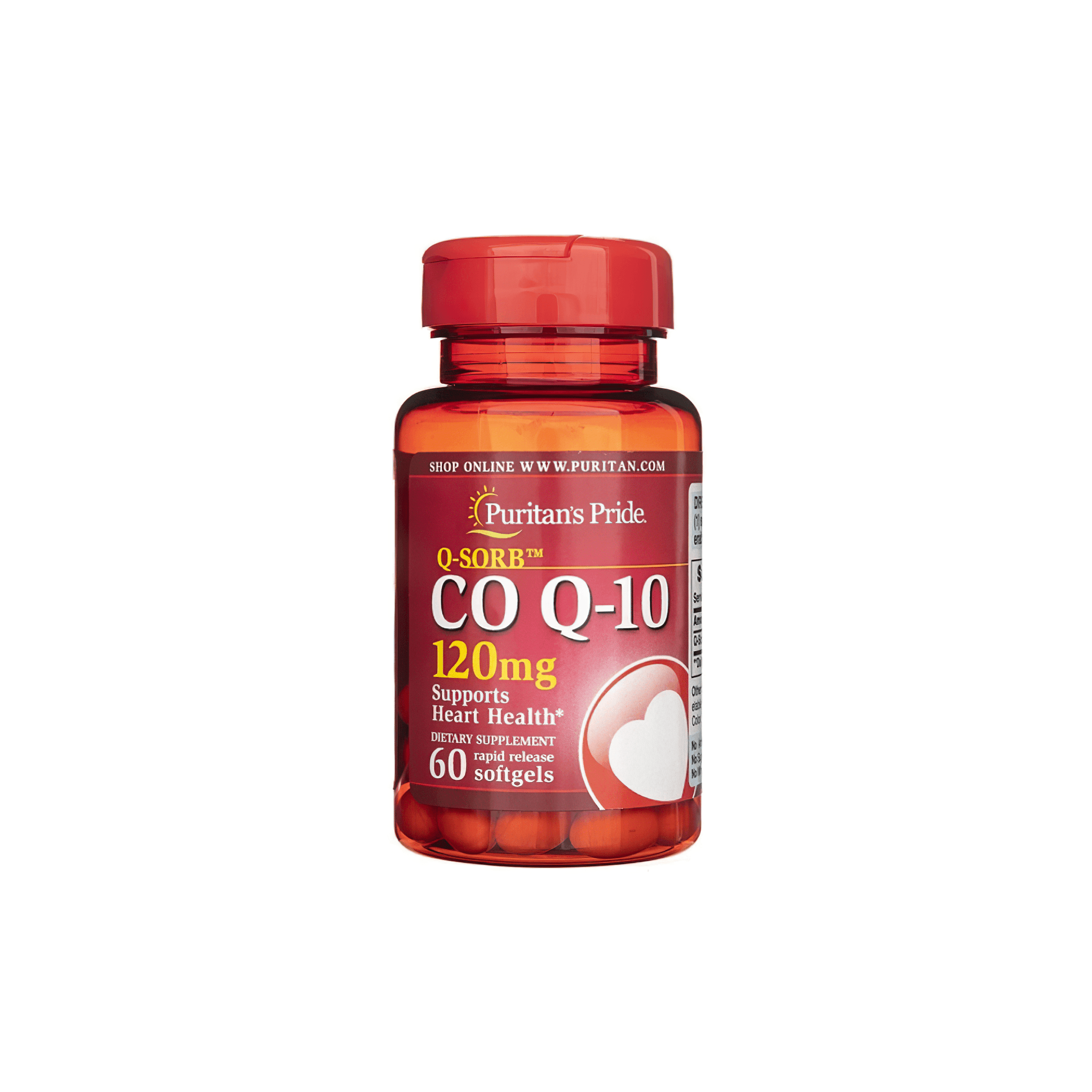 Coenzyme Q10 - 120 mg 60 Rapid Release softgels