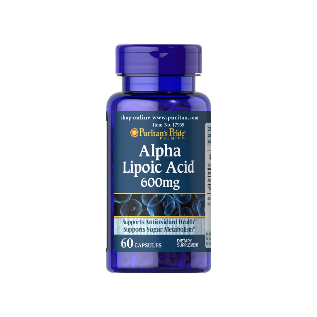 Alpha Lipoic Acid - 600 mg 60 capsules