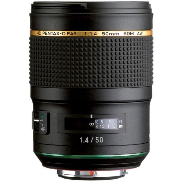 Objetiva Pentax 50mm f/1.4 D HD FA SDM AW