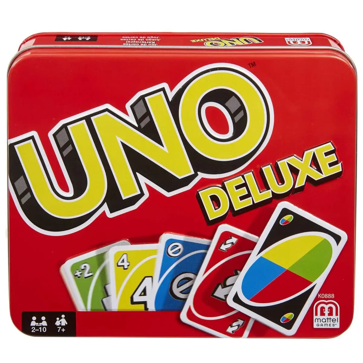 Mattel Jogo Cartas Uno Deluxe