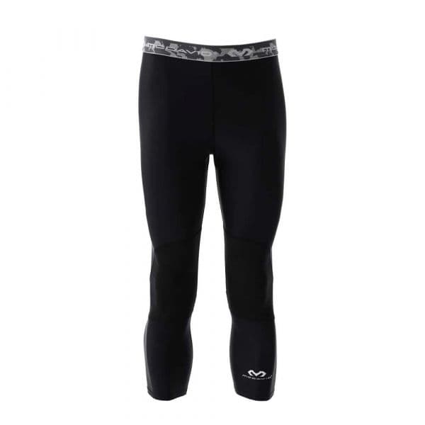 Mc David Compression With Dual Layer Knee Support Leggings Preto 2XL Homem