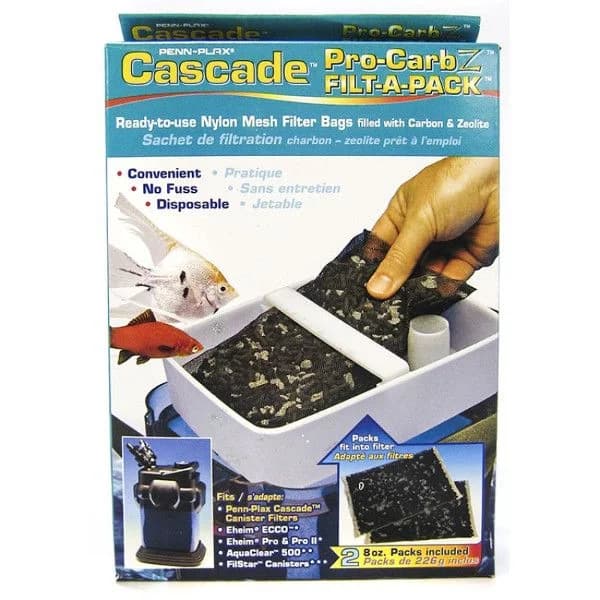 Cascade Sacos de Filtro com Carvão+ Zeolite (2 Un)
