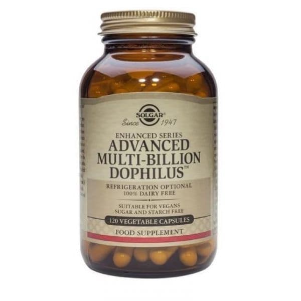 Solgar Advanced Multi-Billion Dophilus 120 Cápsulas