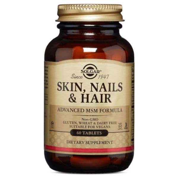 Solgar Fórmula Pele, Unhas e Cabelo 60 Comprimidos