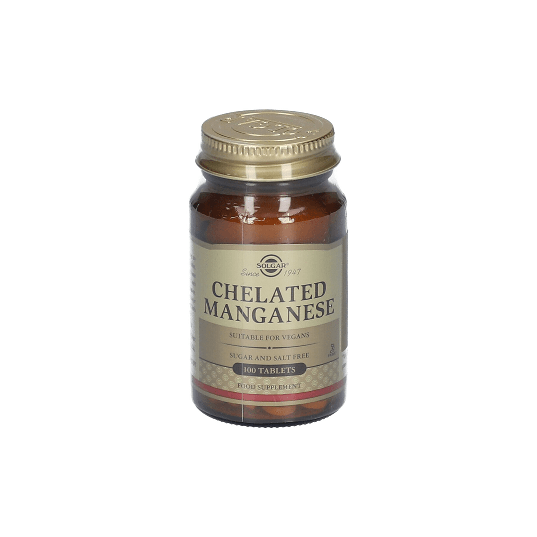 Chelated Manganese 8 mg 100 Tablets