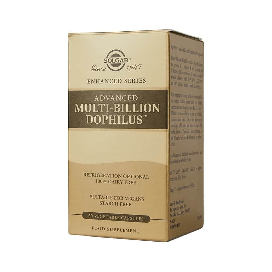 Advanced Multi-Billion Dophilus 60 Cápsulas Solgar