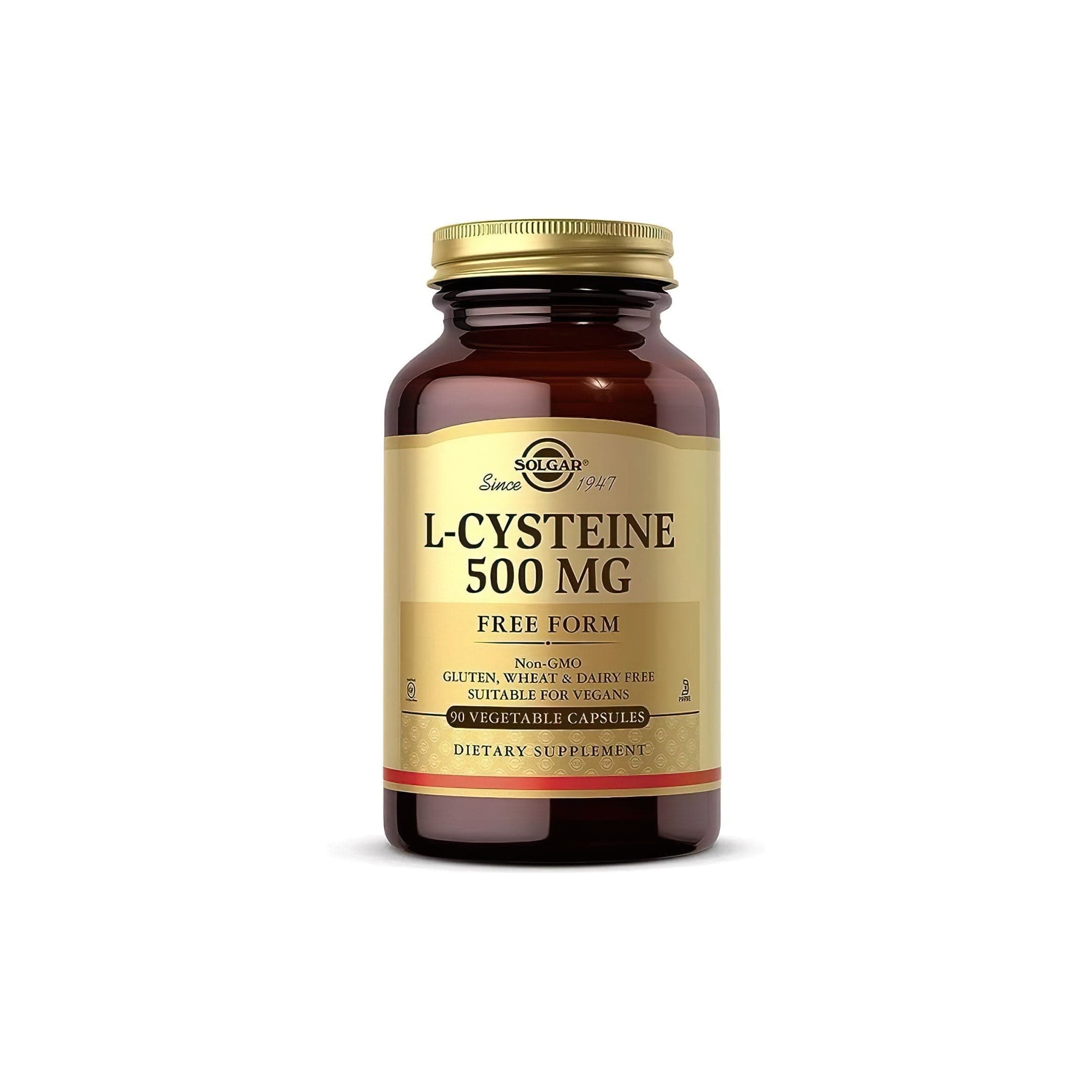 L-Cysteine 500 mg 90 Vegetable Capsules