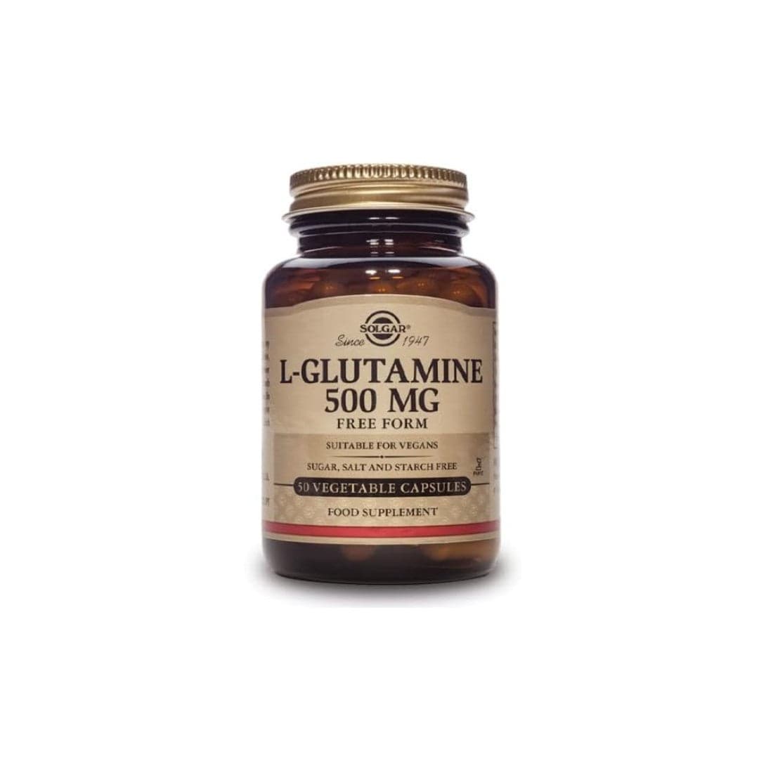 Solgar L-Glutamine 500mg 50 Cápsulas Vegetais