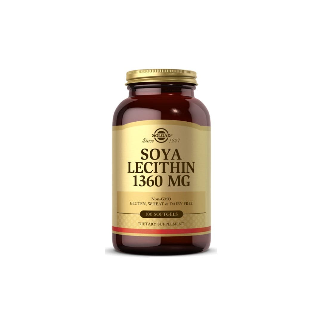 Solgar Lecithin 1360mg 100 Cápsulas