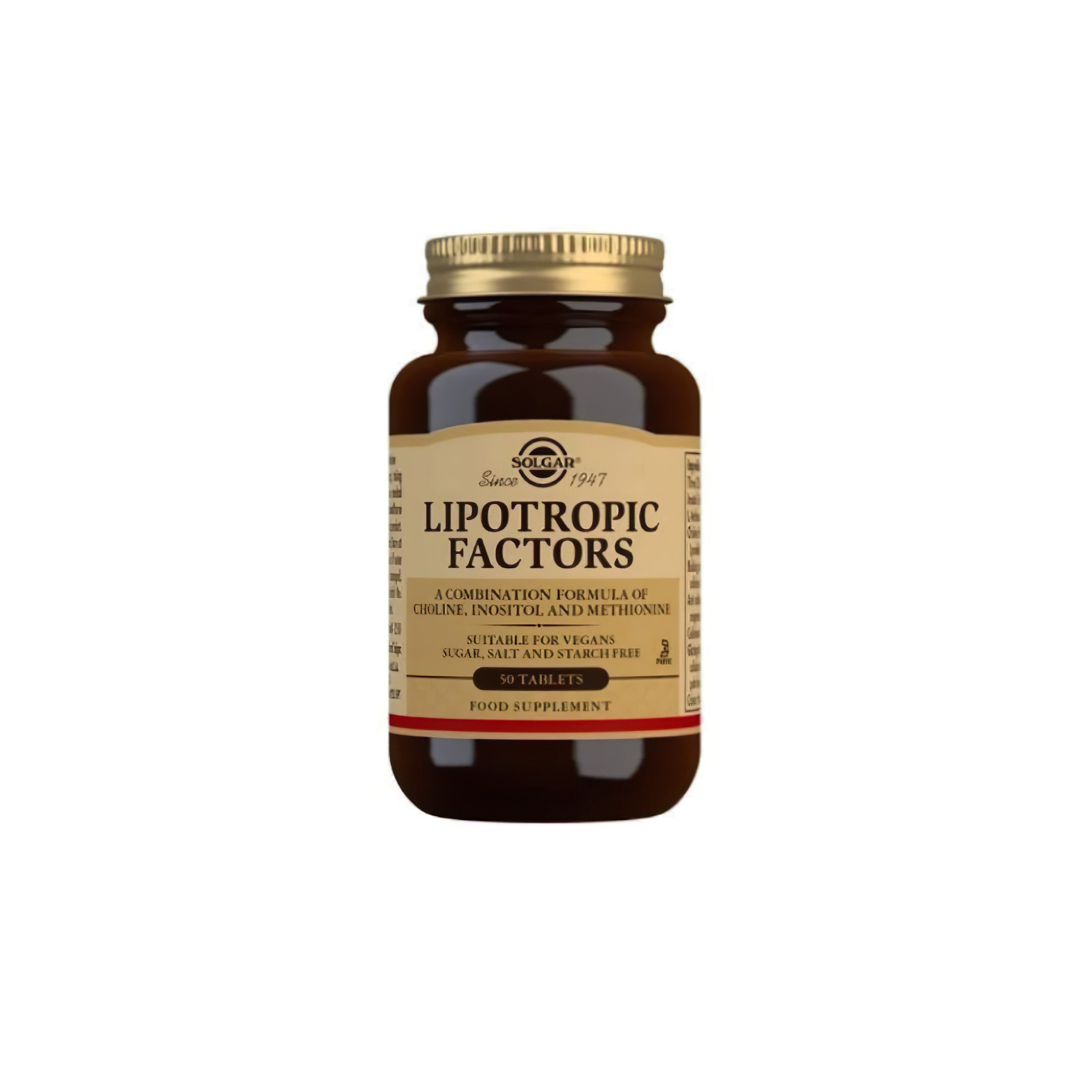 Solgar Lipotropic Factors 50 Comprimidos