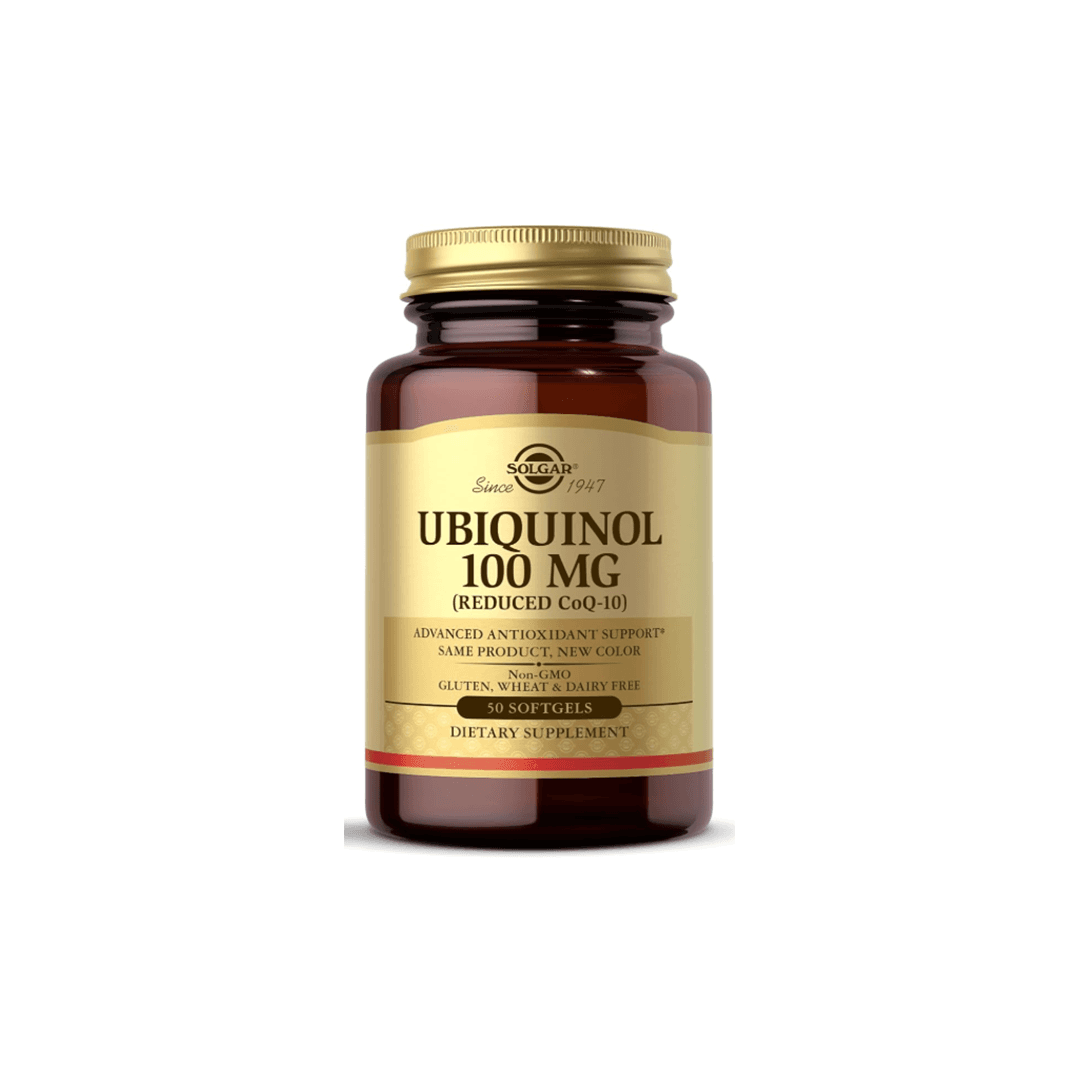 Ubiquinol 100 mg (Reduced CoQ-10) 50 Softgels
