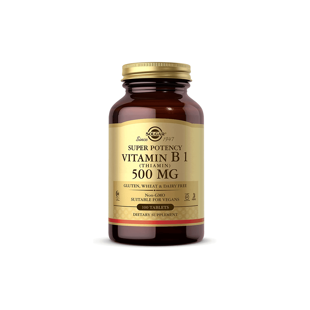 Solgar Vitamin B1 Thiamin 500mg 100 Comprimidos