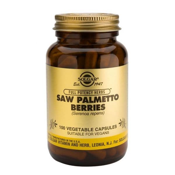 Solgar Saw Palmetto Berries 100 Cápsulas Vegetais