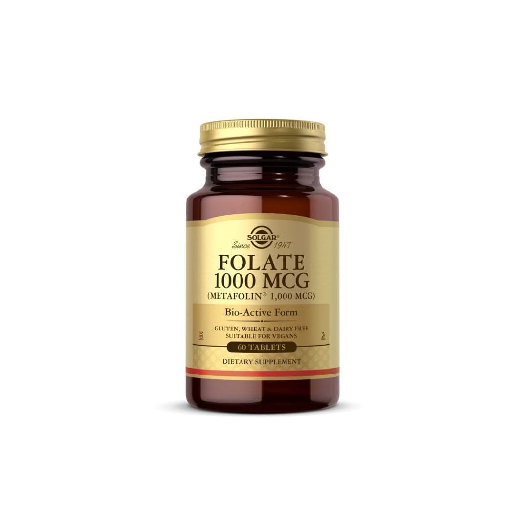 Solgar Folate 1000 mcg 60 Comprimidos