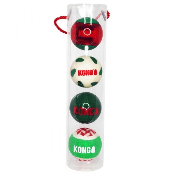 Kong Bolas de Natal Cães