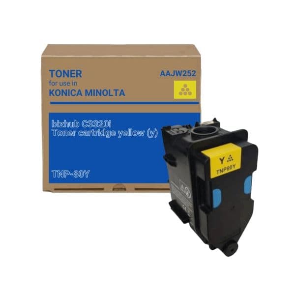 Konica Minolta Toner TNP-80Y Yellow