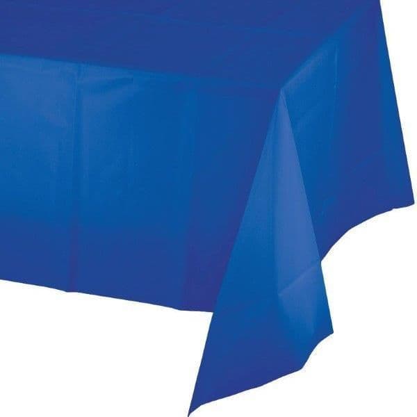 Creative Converting Toalha de Mesa Plástico 137x274cm Azul Cobalto