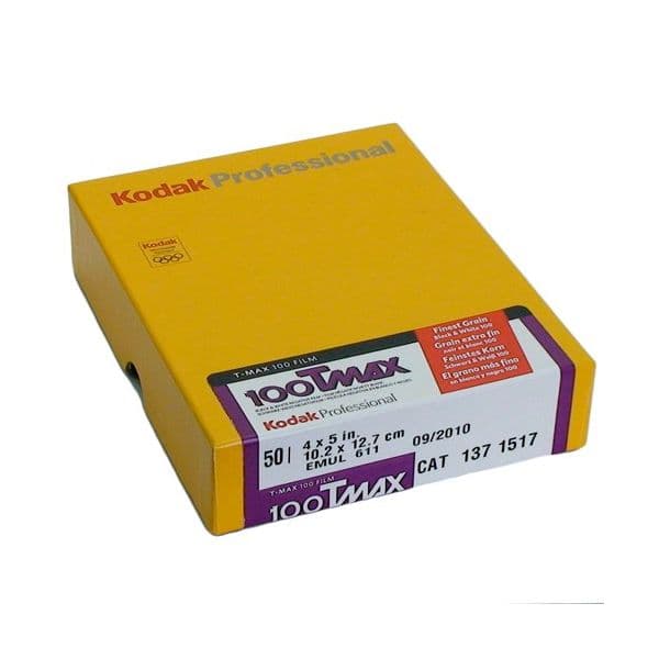 Kodak TMX 100 4x5 50un - 1371517