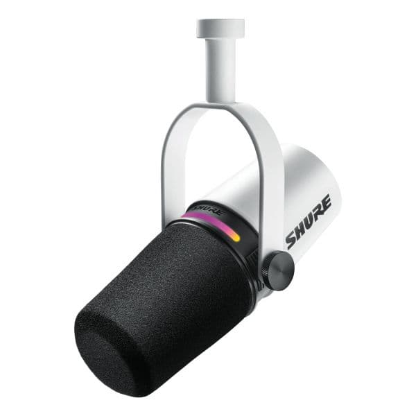 Shure Microfone MV7 Plus XLR/USB-C Branco