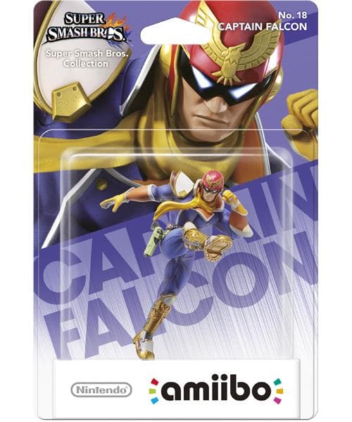 Amiibo Smash - Figura Captain Falcon