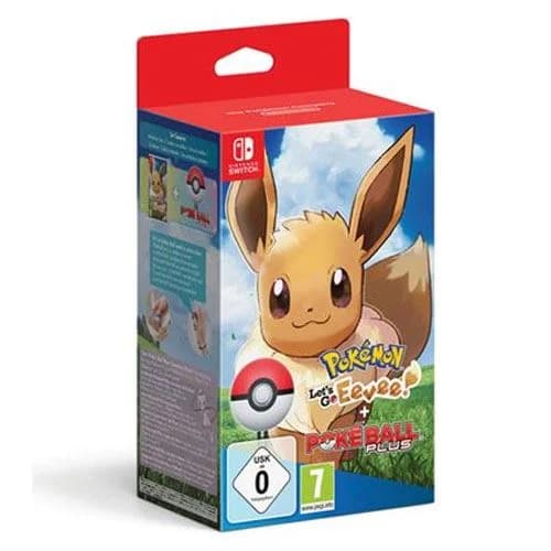 Pokémon: Let's Go Eevee + Poké Ball Plus - Nintendo Switch