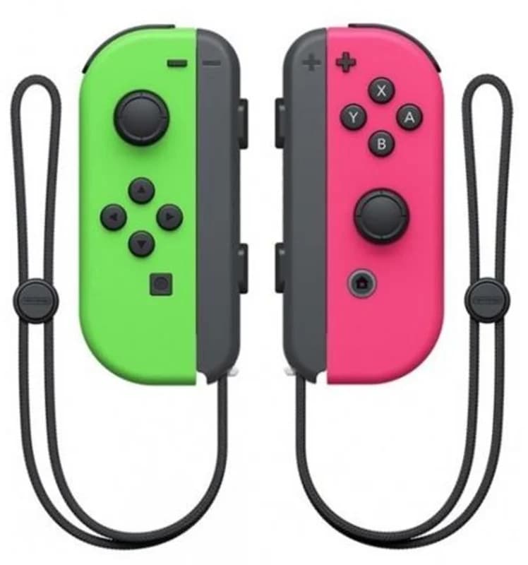 Nintendo Comando Joy-Con Pair Green/Pink Neon