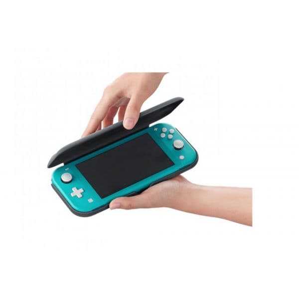 Capa e Protector de Ecrã Grey Nintendo Switch Lite