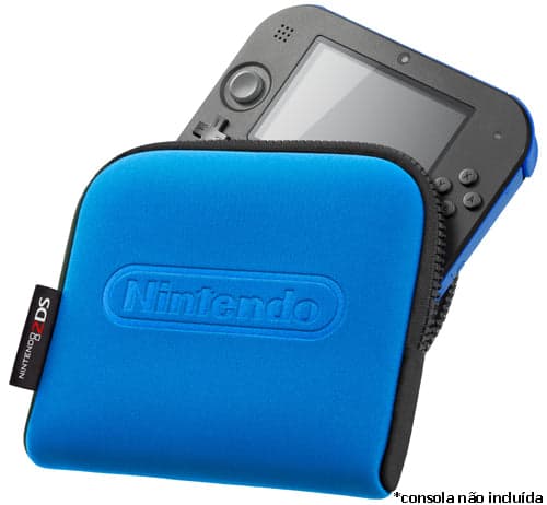 Bolsa Nintendo 2DS - Preto/Azul