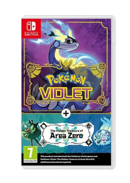 Pokémon Violet + DLC The Hidden Treasure of Area Zero Nintendo Switch