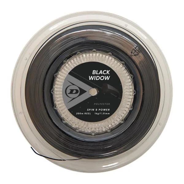 Dunlop Black Widow 200 M 1.31 mm Black - 624853