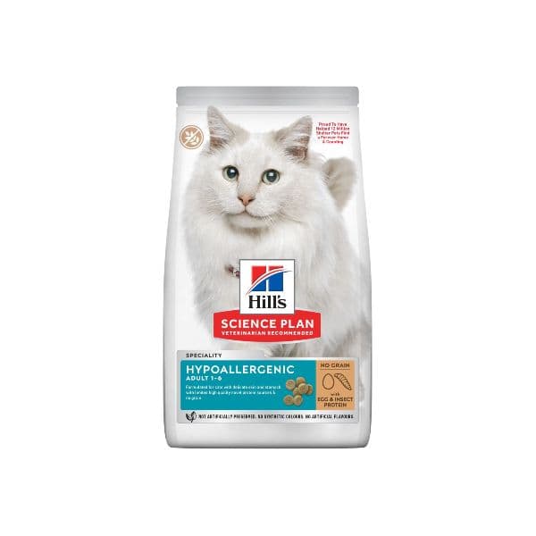 Hill's Hypoallergenic Adult Ovo e Inseto 7Kg