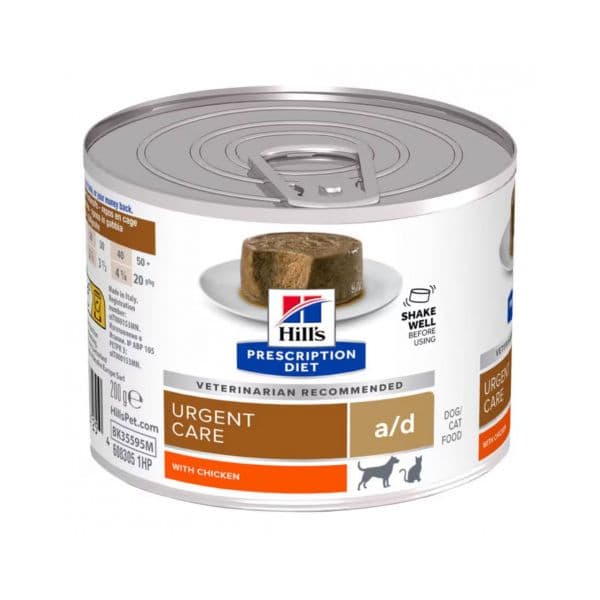 Ração Húmida Hill's PD Urgent Care a/d Frango 200g