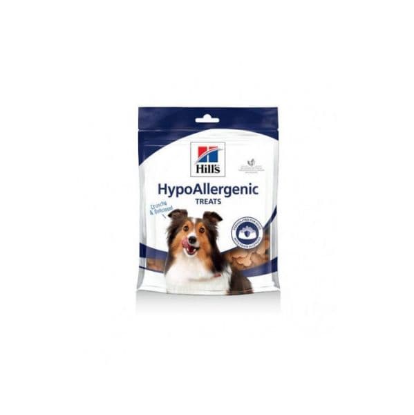 Hill's Canine Hypoallergenic Treats Prescription Diet Para Cães Com Intolerâncias Alimentares 220g