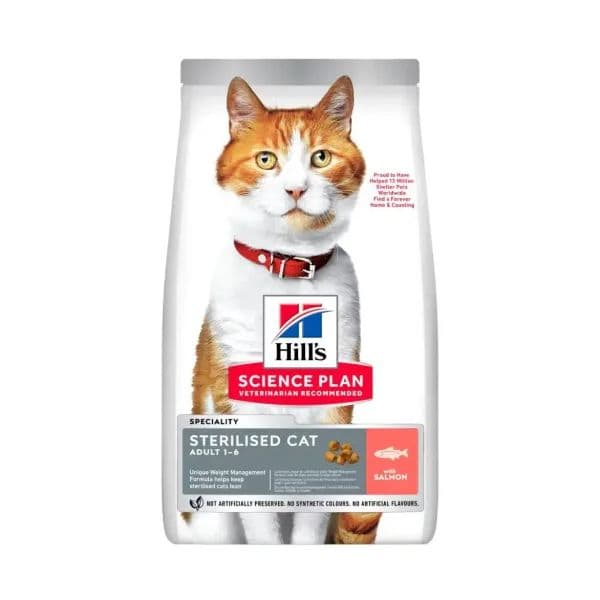 Hill's Sterilised Young Adult Salmão 1.5Kg