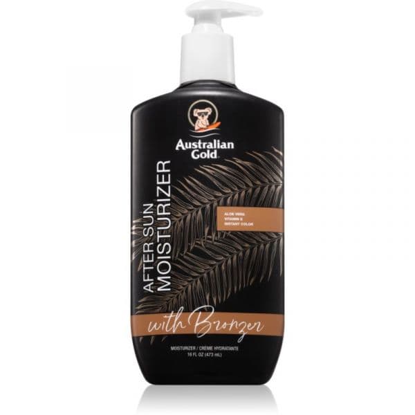 After Sun Australian Gold Creme Corporal Hidratante Pós-sol com Bronzeador 473ml