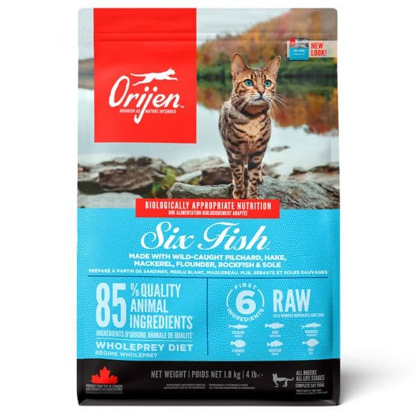 Orijen Six Fish Cat & Kitten 1,8Kg