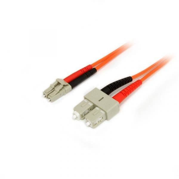STARTECH Cabo de Fibra Ótica OM2 Lc Sc Laranja (1 Mts) - 50FIBLCSC1