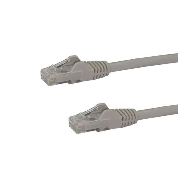 StarTech.com N6PATC1MGR cabo de rede Cinzento 1 m Cat6 U/UTP (UTP