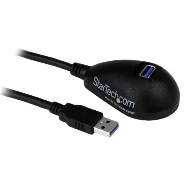 Startech Cabo usb 3.0 Macho-fêmea Preto (1,5 Mts) - USB3SEXT5DKB